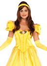 Fantasia Leg Avenue Vestido de Cetim Ball Gown XL Amarelo