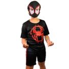 Fantasia luxo homem aranha-spider miles morales - licenciada Fantasia luxo homem aranha-spider miles morales - licenciada