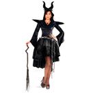 Fantasia Malévola Adulta de Halloween C/Tiara