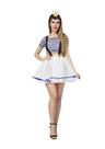 Fantasia Marinheira Feminino Adulto Roupa Carnaval + Chapéu Fantasia Marinheira Feminino Adulto Roupa Carnaval + Chapéu