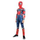 Fantasia Marvel Homem Aranha de Ferro Com Capuz