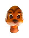 Fantasia Máscara de Cachorro Cocker spaniel metade rosto