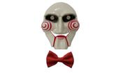 Fantasia mascara e gravata boneco jogos mortais halloween