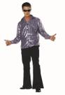 Fantasia masculina plus size RG Costumes Silver Black XL Fantasia masculina plus size RG Costumes Silver Black XL