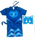 Fantasia masculino azul tamanho GG