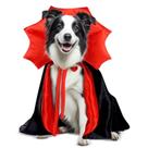 Fantasia média de Halloween para cães Wiz BBQT Vampire Capa 50 cm Fantasia média de Halloween para cães Wiz BBQT Vampire Capa 50 cm