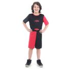Fantasia Morceguinho Infantil Halloween Preto e Vermelho Fantasia Morceguinho Infantil Halloween Preto e Vermelho