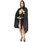 Fantasia Morte Adulto Feminina Luxo Com Capa Fantasia Morte Adulto Feminina Luxo Com Capa