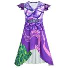 Fantasia MSSmile Dragon Mal Descendants 3 para meninas de 5 a 6 anos Fantasia MSSmile Dragon Mal Descendants 3 para meninas de 5 a 6 anos