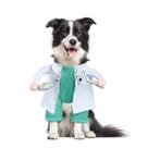 Fantasia NACOCO Halloween Dog Doctor para pequenos, médios e grandes
