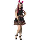 Fantasia Oncinha Infantil Feminina Com Gorro e Luvas Fantasia Oncinha Infantil Feminina Com Gorro e Luvas