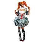 Fantasia Palhaça do Mau Adulto It a Coisa Feminina Halloween
