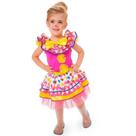 Fantasia Palhacinha Bebê Menina Colorida de Circo P/Carnaval Fantasia Palhacinha Bebê Menina Colorida de Circo P/Carnaval