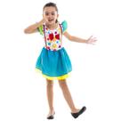 Fantasia Palhacinha Infantil Festas Carnaval Halloween Fantasia Palhacinha Infantil Festas Carnaval Halloween
