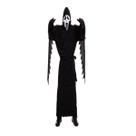 Fantasia Pânico Morte Adulto Tunica Mascara Pânico Halloween