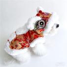 Fantasia para animais de estimação SSEISS New Year Dog Lion Dance Coat para cães