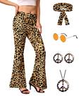 Fantasia para leopardo feminino G e PL, de cintura alta, de verão, L