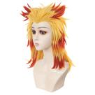 Fantasia Peruca Demon Slayers Rengoku Kyoujurou Anime Party
