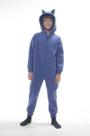 Fantasia Pijama com Capuz Gato de Soft Infantil
