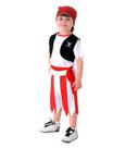 Fantasia Pirata Bebe Masculino Sulamericana