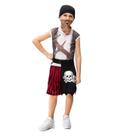 Fantasia Pirata Infantil Curta Completa de Halloween