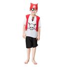 Fantasia Pirata Infantil Skull Curta Com Colete