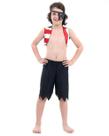 Fantasia Piratinha Pop Masculino Infantil