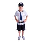 Fantasia Policial Luxo Curto Infantil