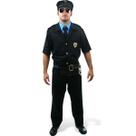 Fantasia Policial Masculina Adulto Completa com Chapéu