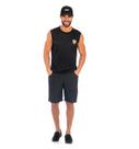 Fantasia Policial Regata Verão Masculino Adulto Com Boné Fantasia Policial Regata Verão Masculino Adulto Com Boné