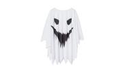 Fantasia Poncho Manto Infantil Fantasminha Halloween