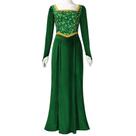 Fantasia Princesa Nahzsai Fiona Vestido de Veludo Verde Feminino Fantasia Princesa Nahzsai Fiona Vestido de Veludo Verde Feminino