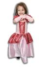 Fantasia Princesa Rose Bela Adormecida Infantil Luva Vestido Fantasia Princesa Rose Bela Adormecida Infantil Luva Vestido