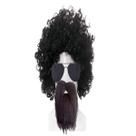 Fantasia raul seixas peruca barba oculos halloween carnaval