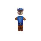 Fantasia Roupa Infantil Chase Com Máscara E.v.a. 3D Fantasia Roupa Infantil Chase Com Máscara E.v.a. 3D