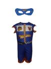 Fantasia Roupa Infantil Temática Hot Wheels Com Máscara