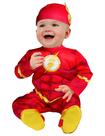 Fantasia Rubie's Infant/Toddler The Flash Macacão com chapéu 6-12M