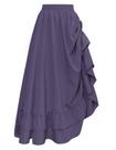 Fantasia Saia pirata Scarlet Darkness Renaissance Purple XL