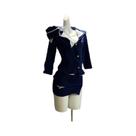 Fantasia Sexy De Aeromoça Para Mulheres, Traje De Cosplay Para Halloween, Festa De Fantasia 2025NOVO Fantasia Sexy De Aeromoça Para Mulheres, Traje De Cosplay Para Halloween, Festa De Fantasia 2025NOVO
