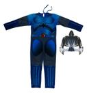 Fantasia Sharkboy Infantil Longa com Máscara
