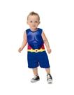 Fantasia super conjunto capitao com capa m/g/gg