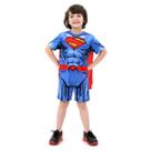 Fantasia Super Homem Curto Infantil - DC - Original Fantasia Super Homem Curto Infantil - DC - Original
