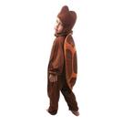 Fantasia Tartaruga Infantil com Capuz e Casco