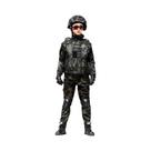 Fantasia Tática Militar Para Crianças, Traje De Camuflagem Para Halloween, Roupa De Exército Para