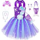 Fantasia Topney Little Mermaid Tutu Dress Girl 5T 5-6 anos