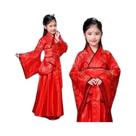 Fantasia Tradicional Chinesa De Dança Do Leão Para Meninas, Vestido De Dança Folclórica Hanfu Para