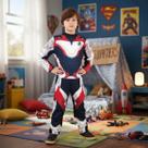 Fantasia Uniforme Avengers Vingadores Ultimato 4 Infantil