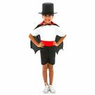 Fantasia Vampiro Verão Halloween Infantil