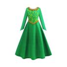Fantasia Verde Da Fiona Shrek Para Meninas, Vestido Elegante De Manga Longa Para Halloween, Fantasia Fantasia Verde Da Fiona Shrek Para Meninas, Vestido Elegante De Manga Longa Para Halloween, Fantasia