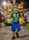 Fantasia Verde Infantil Hulk Super Herói